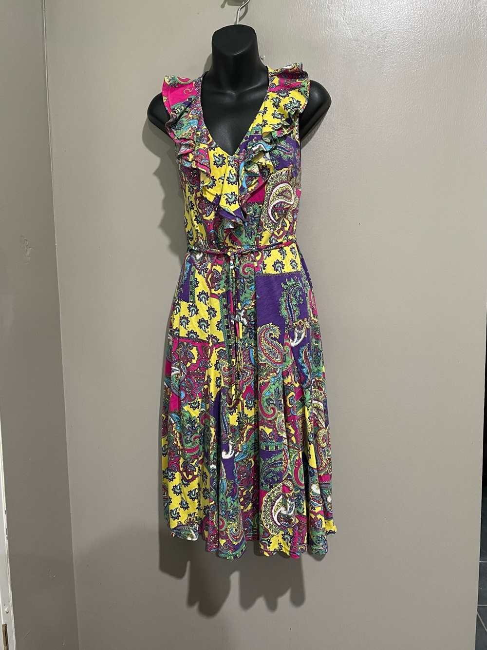 Ralph Lauren Ruffle Dress - Picture 2 of 5